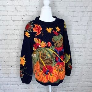 Vintage Alexandra Bartlett Fall Sweater.